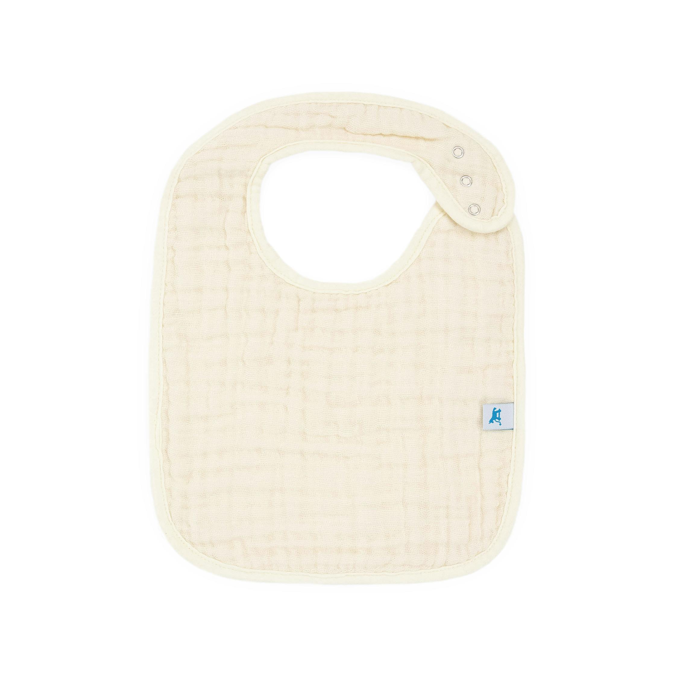Cotton Muslin Classic Bib 3 Pack - Light Pink
