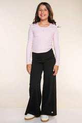 Ultra-Soft Rib Long Sleeve Fitted Henley