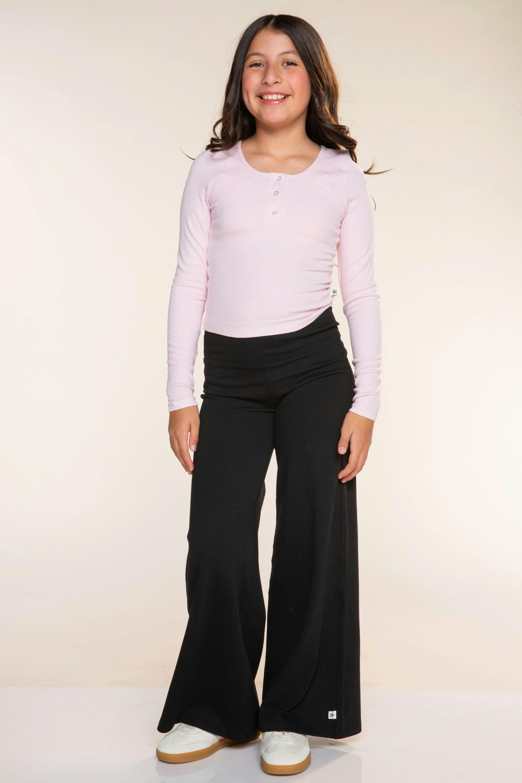 Ultra-Soft Rib Long Sleeve Fitted Henley