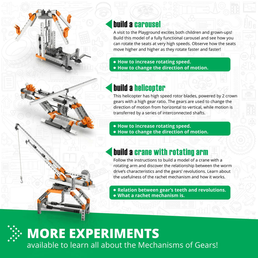 STEM Mechanics: Gears & Worm Drives