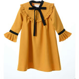 Emma dress (mustard)
