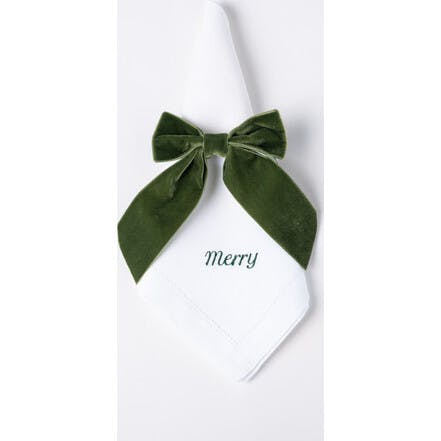 Merry Linen Dinner Napkins