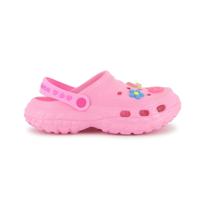 Pink Charm Clogs