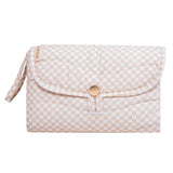 Portable Mini Maven Changing Clutch | Check, Powder | Toddlekind