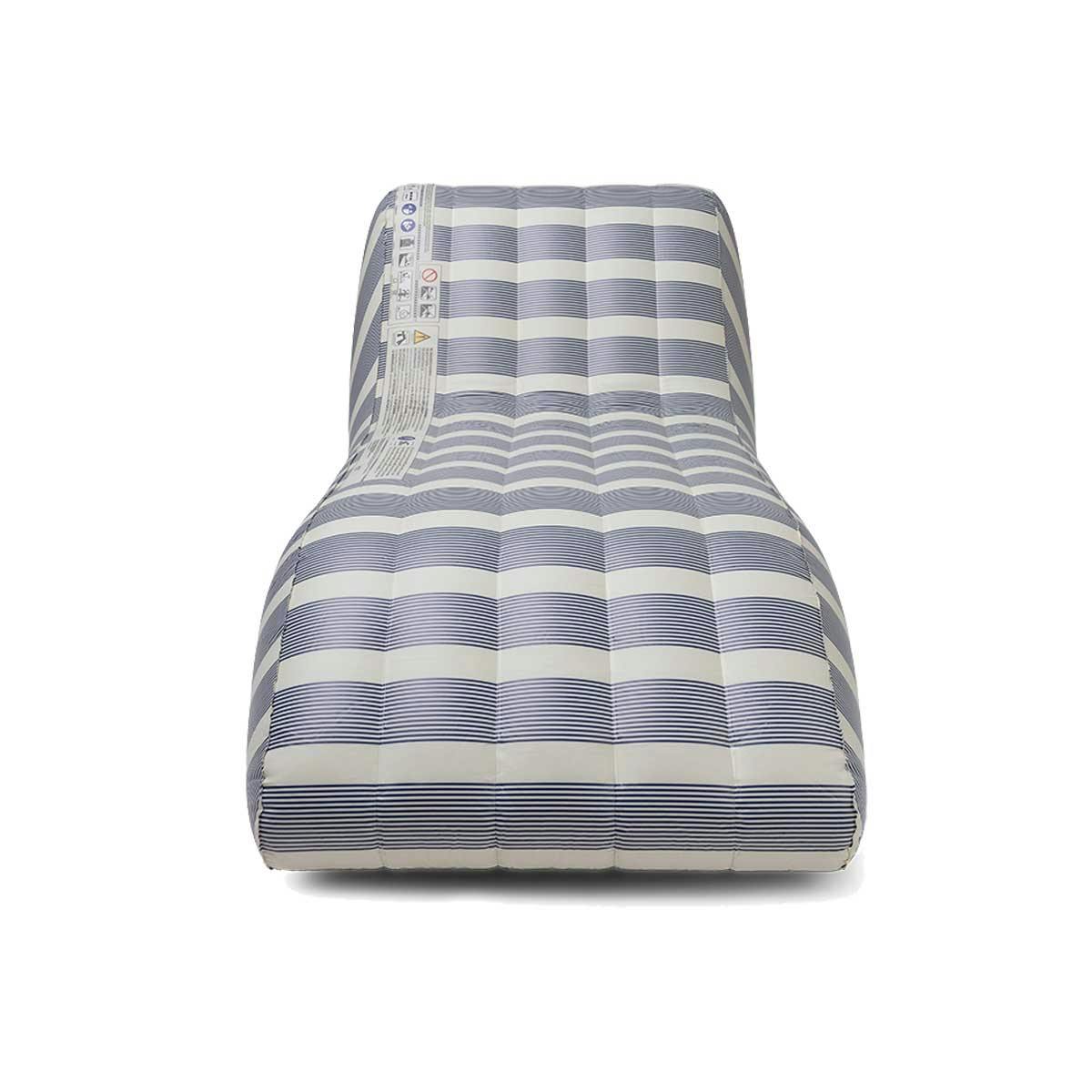 Premium Lounge Float - Blue/White - Monaco
