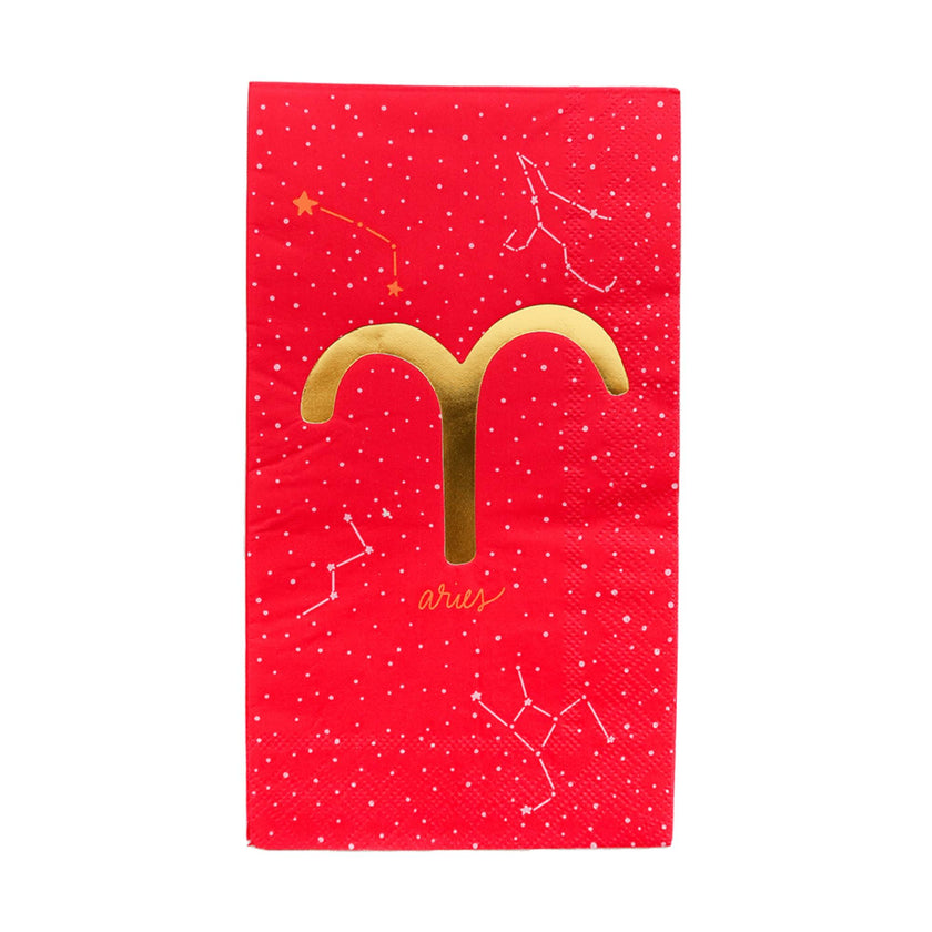 Zodiac Aries Guest Napkins