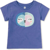 Serene Graphic Tee, Blue