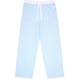 Men's Sky Blue Jersey PJ Pants - Organic Stretch Cotton