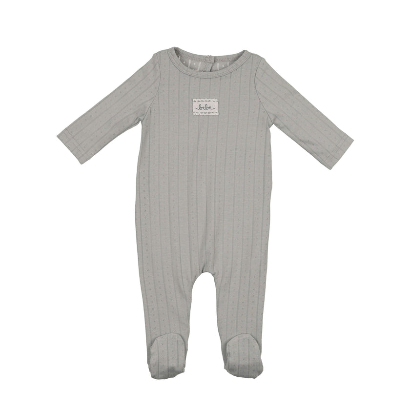 Bebe Pointelle Footie