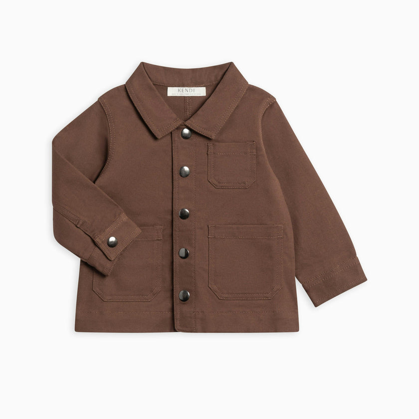 Denver Twill Chore Jacket Chestnut