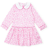 Lillian Girls' Dress - Confetti Hearts Pink