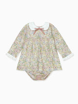 Pink Floral Laura Baby Girl Set