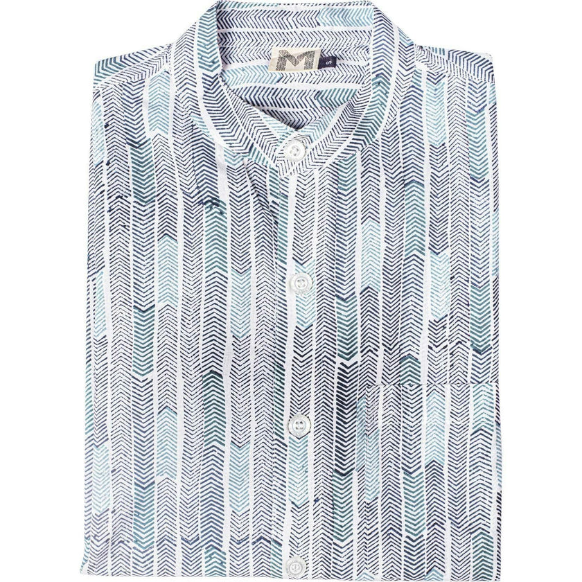 Block Printed Shirt for Boys