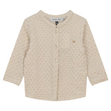 Puff Textured Woven Shirt Cream