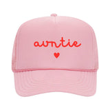 Auntie Trucker Hat, Pink