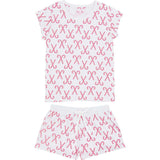 Women's Candy Cane Shirt & Boxer Set