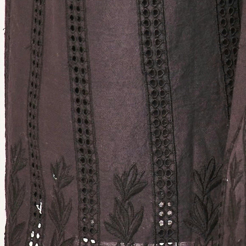 Zuma Dress in Black Vine Eyelet