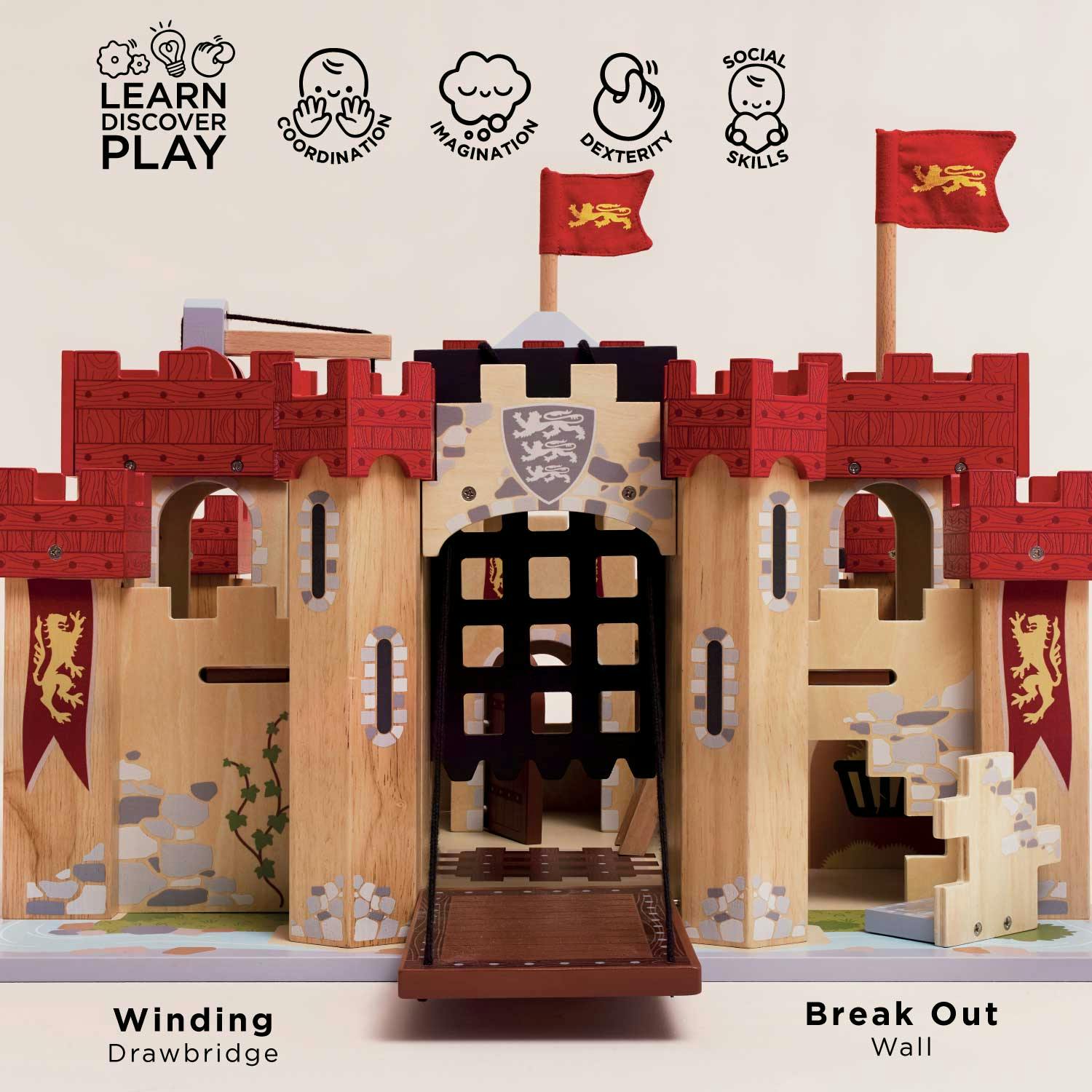 Lionheart Wooden Castle