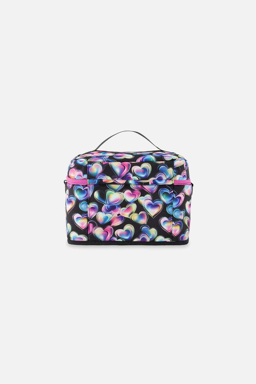 Little Girl Hearts Charming Functional Spacious Lunch Box