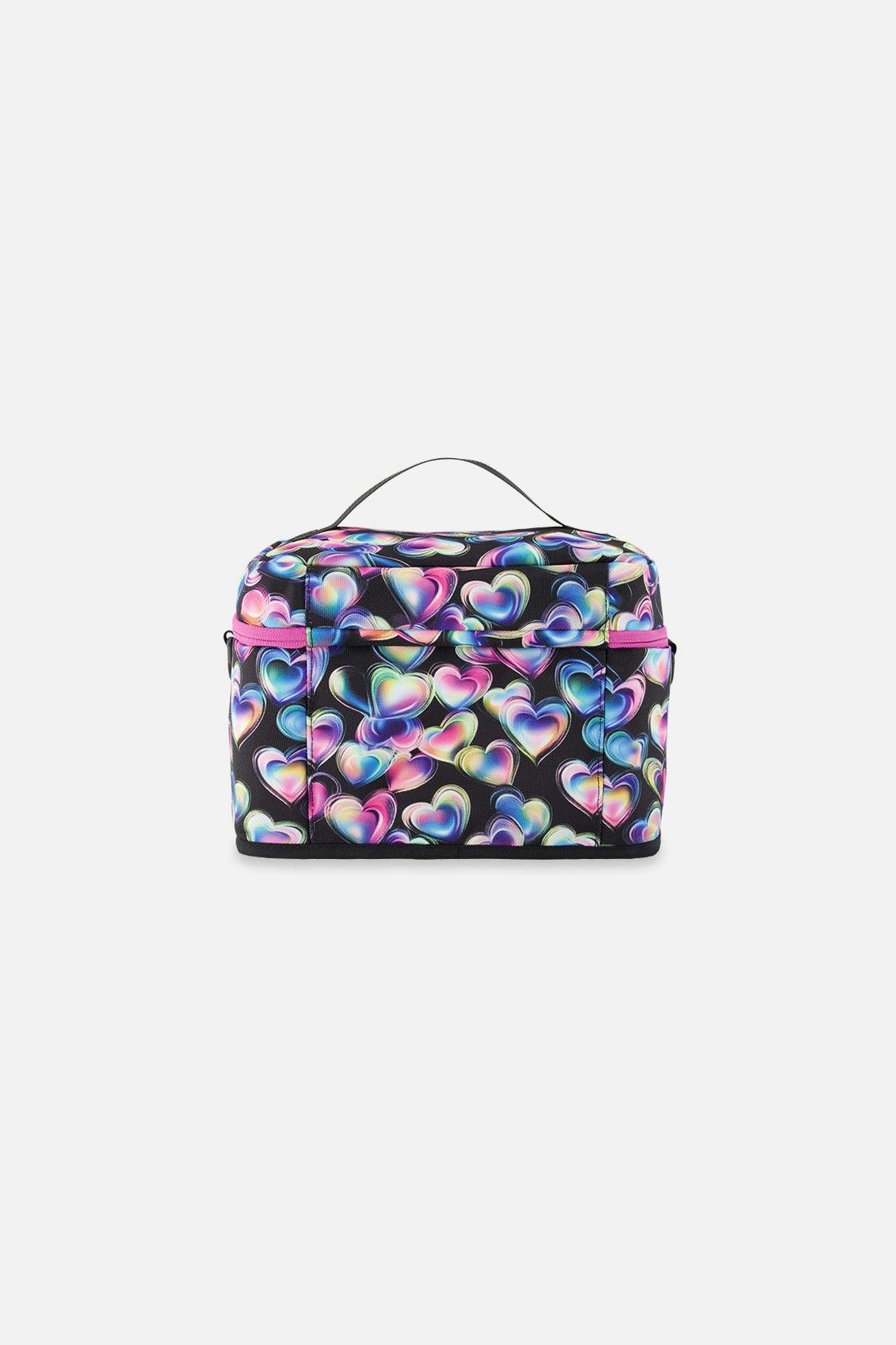 Little Girl Hearts Charming Functional Spacious Lunch Box