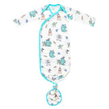 Newborn Knotted Gown - Monsters, Inc. Friends
