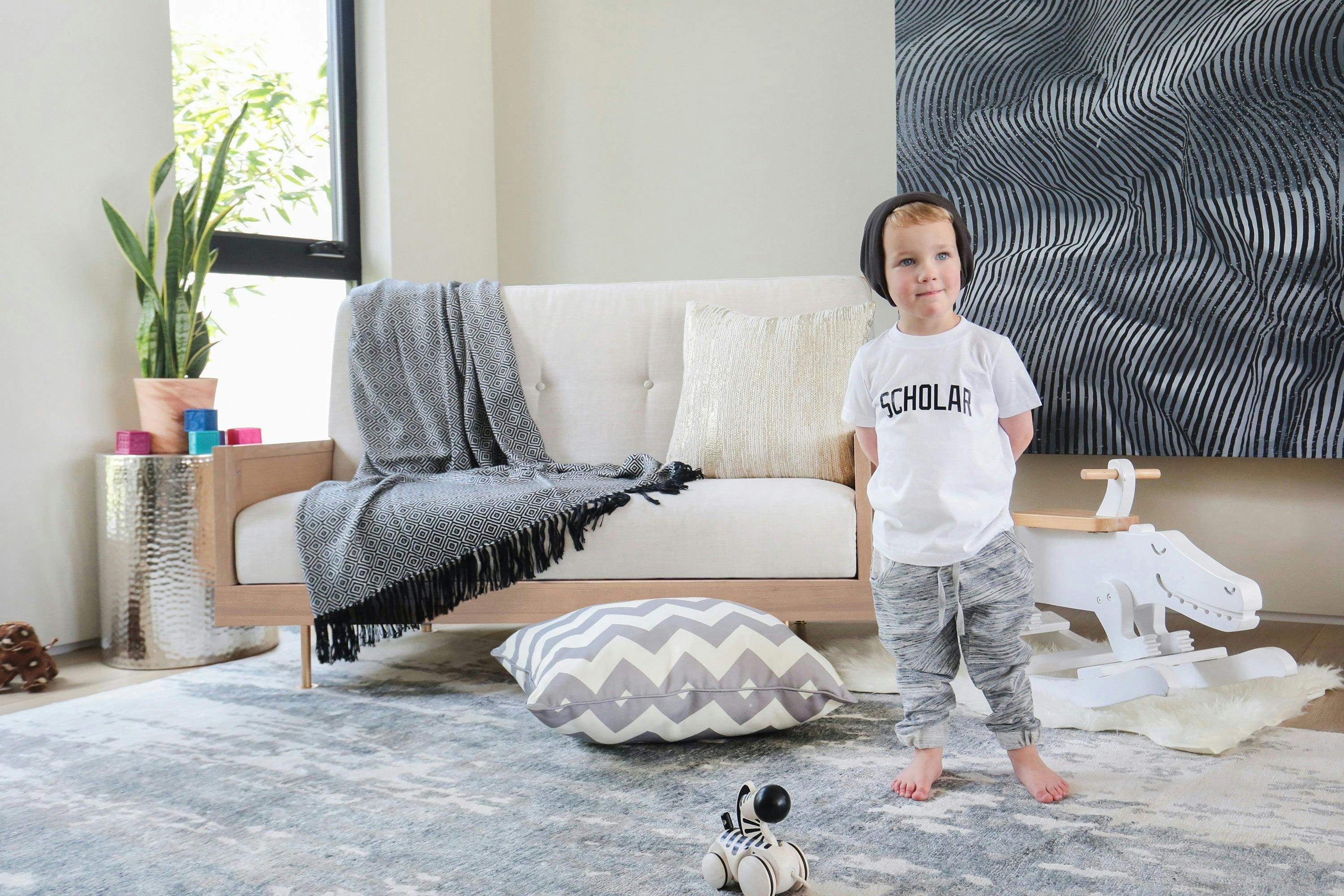 Nursery Works Novella Crib In Stained Ash / Ivory Finish