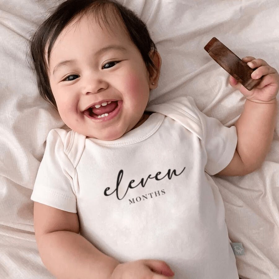 monthly milestone gift set | taupe