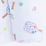 Floral Pickleball - Swaddle Blanket