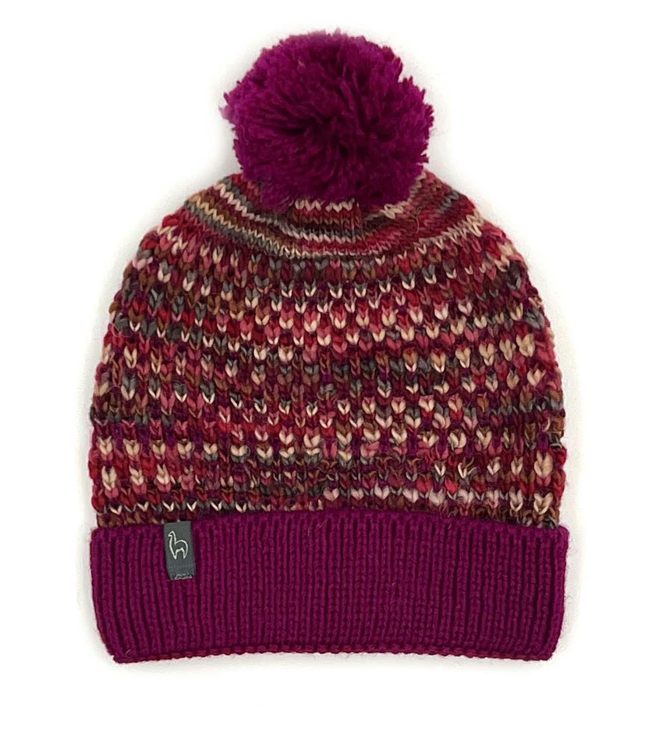 Kids Speckle Pom Pom Beanie
