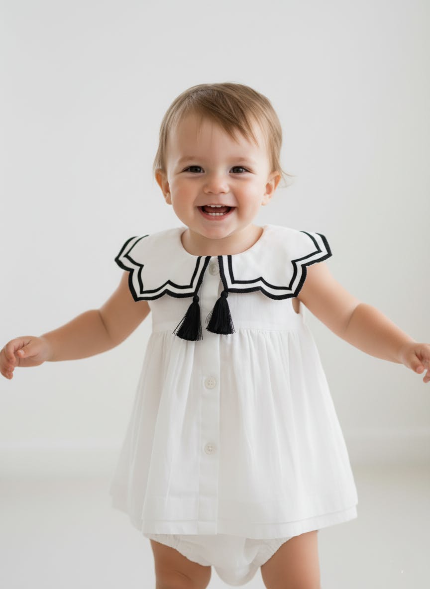 Royal Arches Dress White