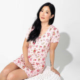 Bows & Blooms Bamboo Women's Nightgown