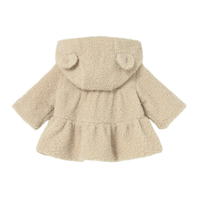 Newborn Girl Zip Sweatshirt