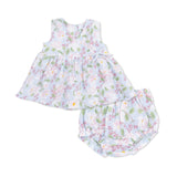 Magnolias - Kimono Dress and Bloomer