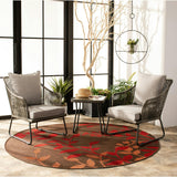 Jensen 3-Piece Rattan Outdoor Lounge Set