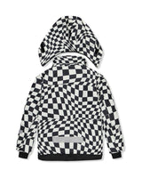 Two Piece Teknik Snowsuit White Checkered Print