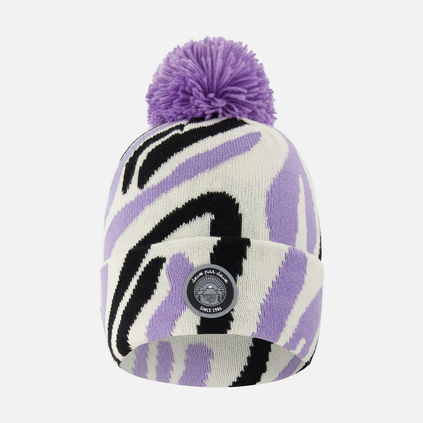 Lined Knit Pompom Hat