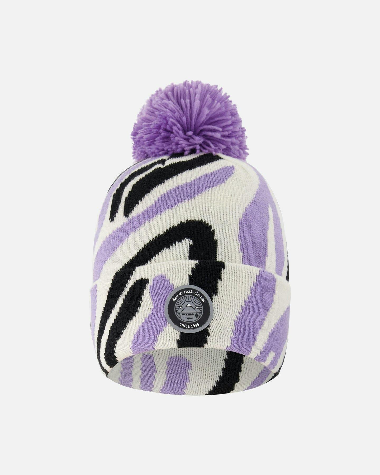 Lined Knit Pompom Hat
