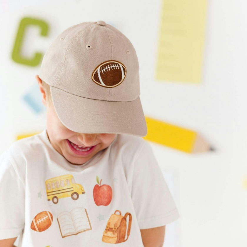 Football Patch Baseball Hat