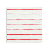 Candy Apple Frenchie Striped Large Napkins