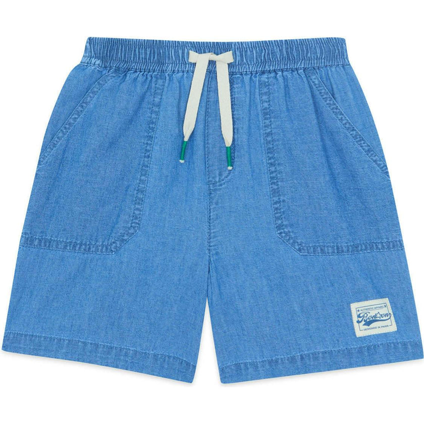 BONTON Naples Soft Shorts - Chambray