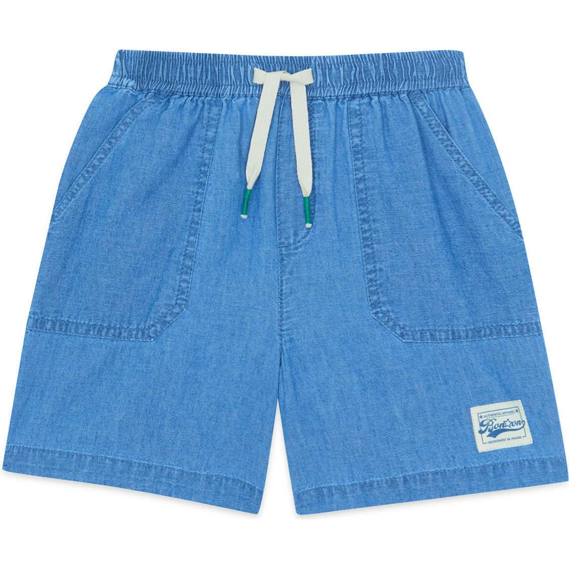 BONTON Naples Soft Shorts - Chambray