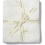 Organic Cotton Pointelle Baby Blanket