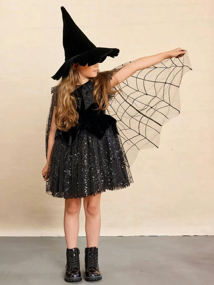 Spiderella Cape For Girls