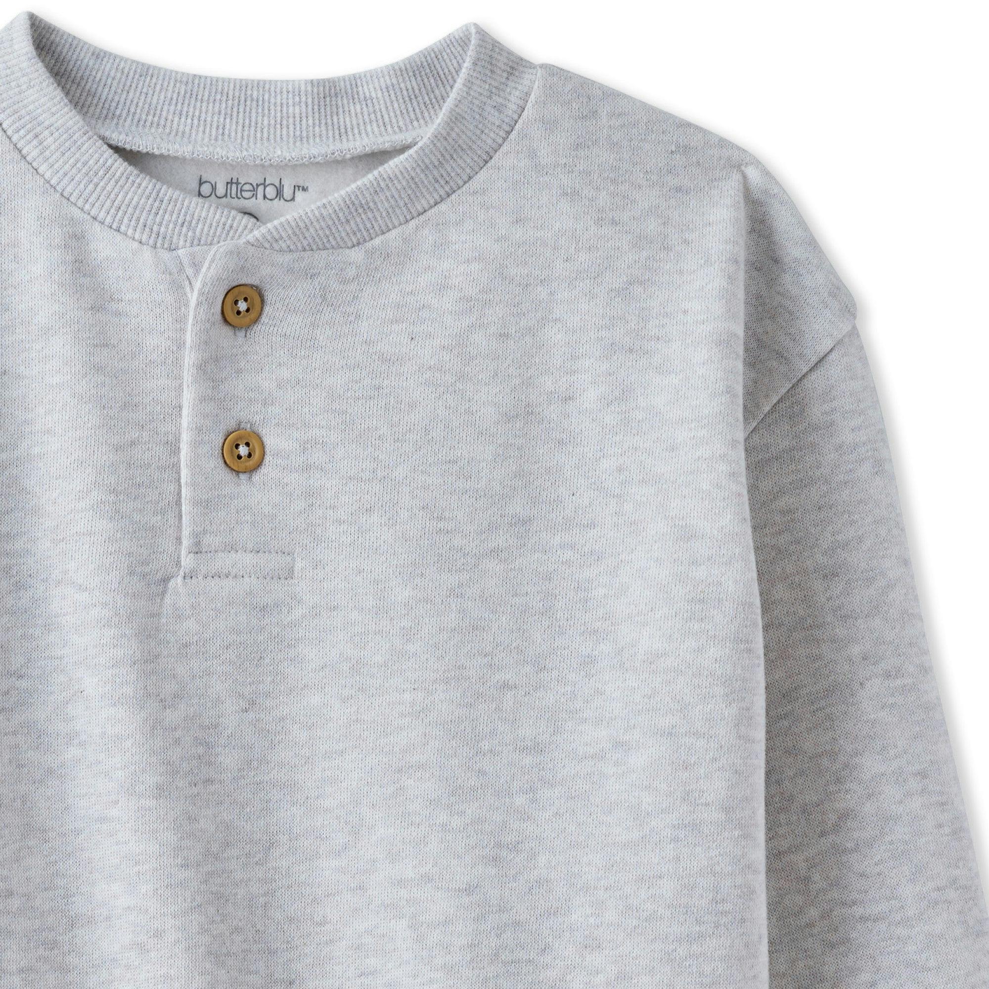 JERRY 6-Piece Henley Sweatsuit