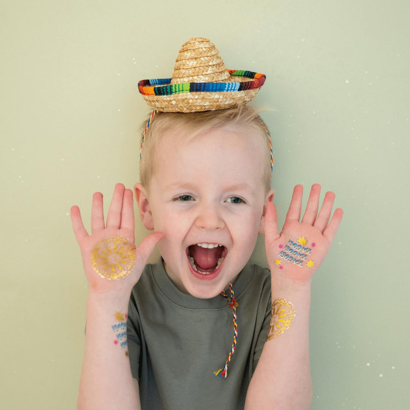 Taco 'Bout A Party Temporary Tattoos