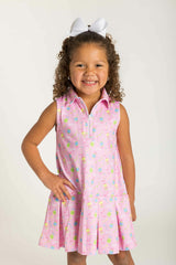 Golf Print Performance Knit Dress