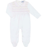Signature Smocked Girls Footie
