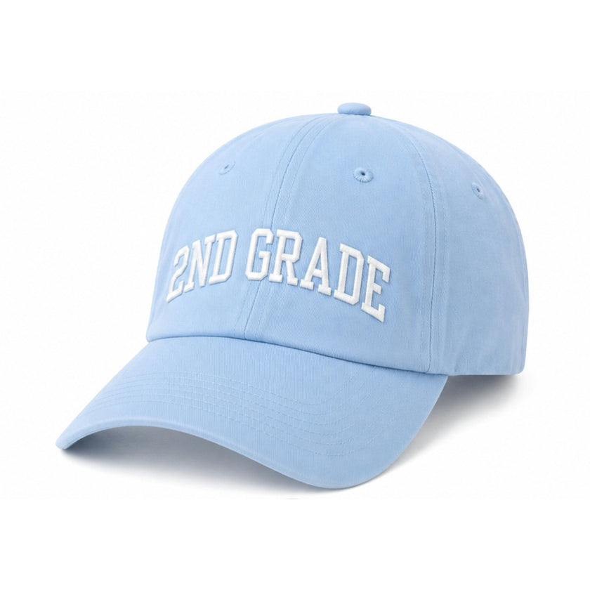 Back-to-School 2nd Grade Baseball Hat