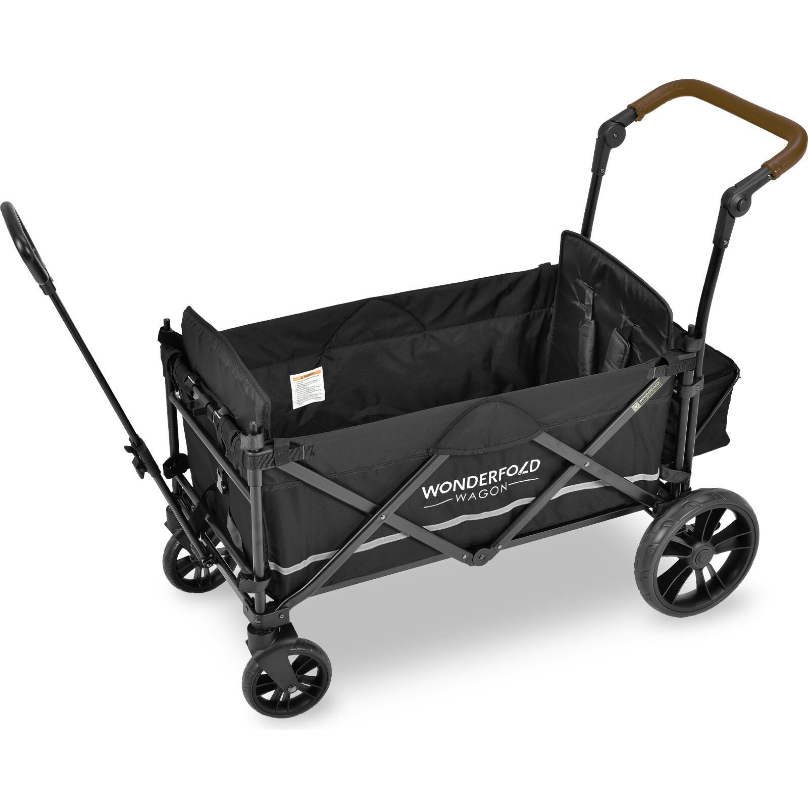 Pull & Push Double Stroller Wagon 2 Seater