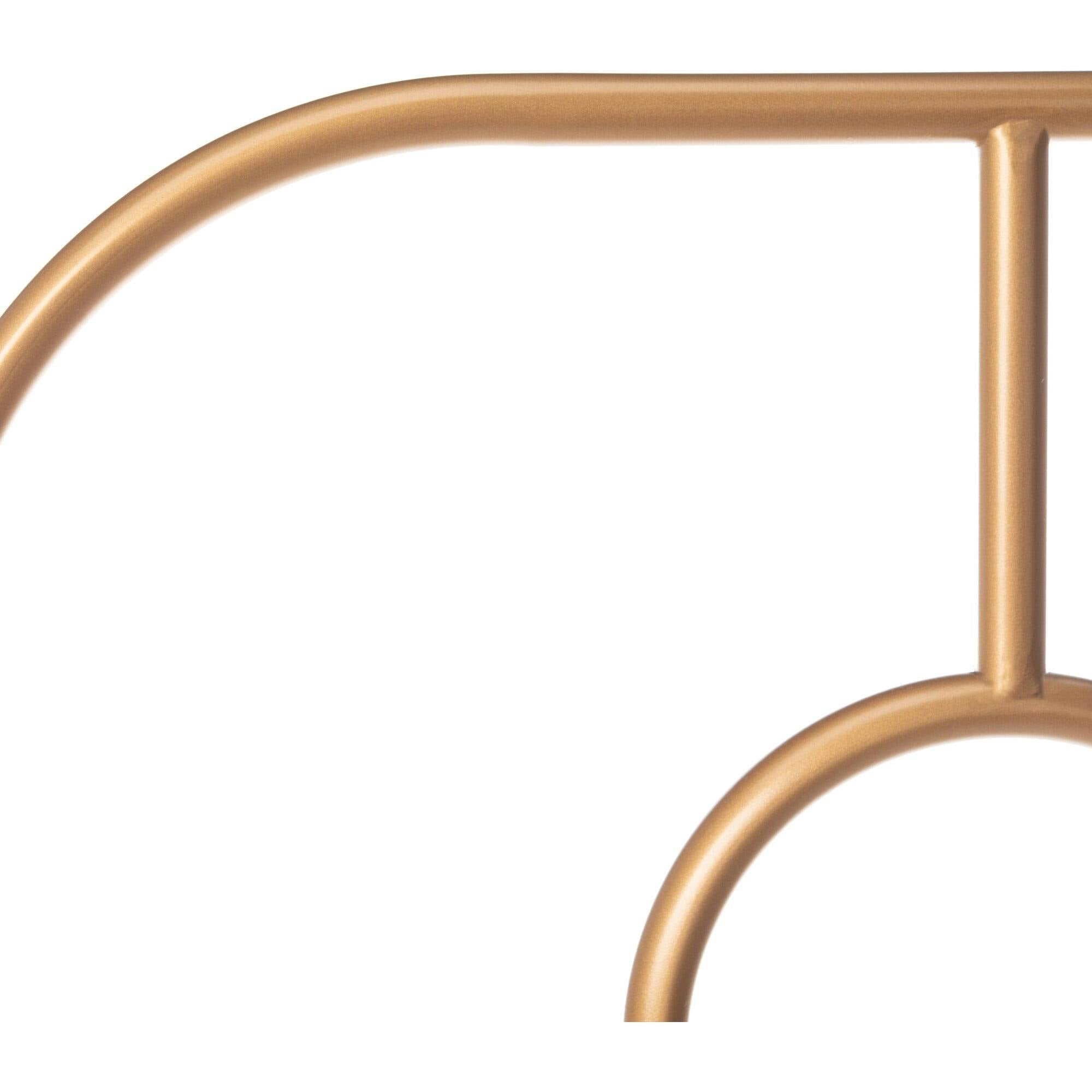 Paloma Metal Retro Headboard, Gold